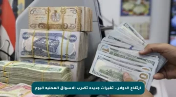 ارتفاع الدولار.. تغيرات جديدة تضرب الأسواق المحلية اليوم